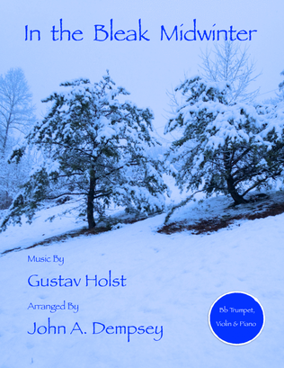 Book cover for In the Bleak Midwinter (Trio for Trumpet, Violin and Piano)