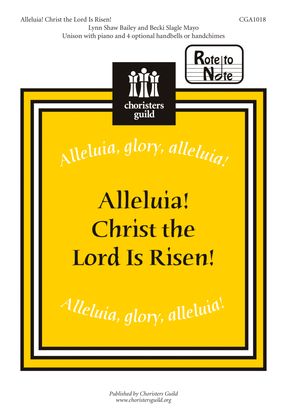 Book cover for Alleluia! Christ the Lord Is Risen!