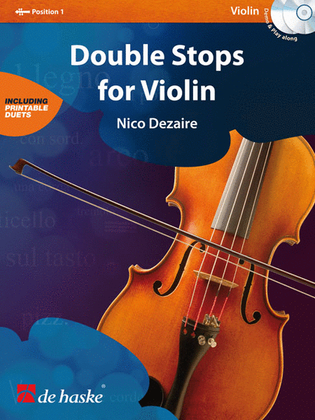 Book cover for Double Stops for Violin (EN)