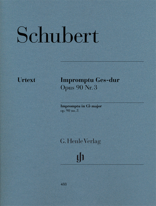 Book cover for Impromptu G Flat Major Op. 90 D 899