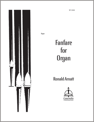 Book cover for Fanfare for Organ