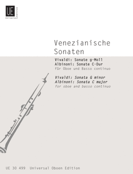 Antonio Vivaldi : Venetian Sonatas, 2, Oboe/Pian