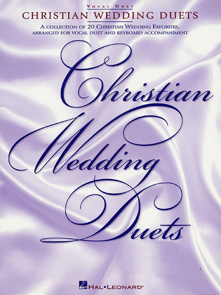 Book cover for Christian Wedding Duets