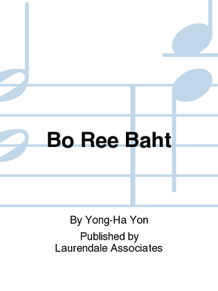 Book cover for Bo Ree Baht