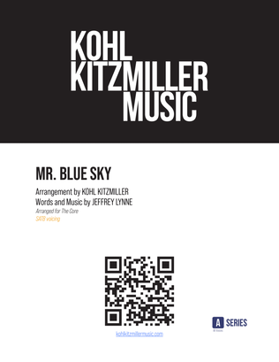 Book cover for Mr. Blue Sky