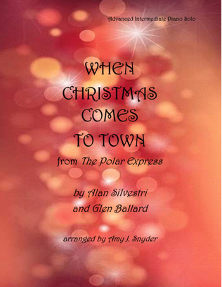 Book cover for When Christmas Comes To Town