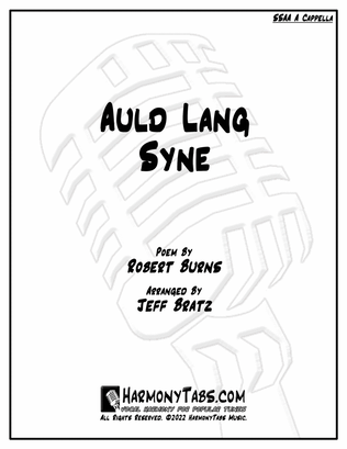 Book cover for Auld Lang Syne (SSAA A Cappella)