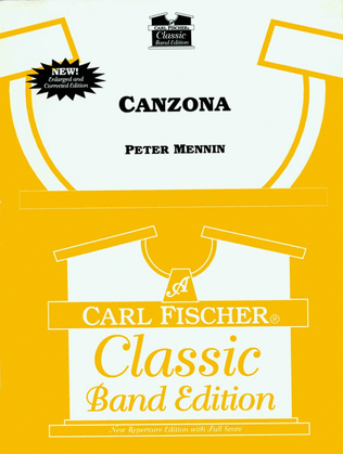 Book cover for Canzona