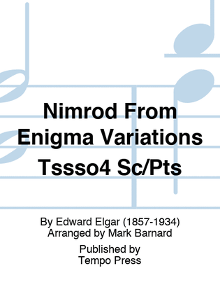 Book cover for Nimrod From Enigma Variations Tssso4 Sc/Pts