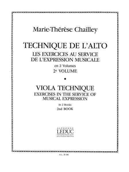 Chailley Technique De L