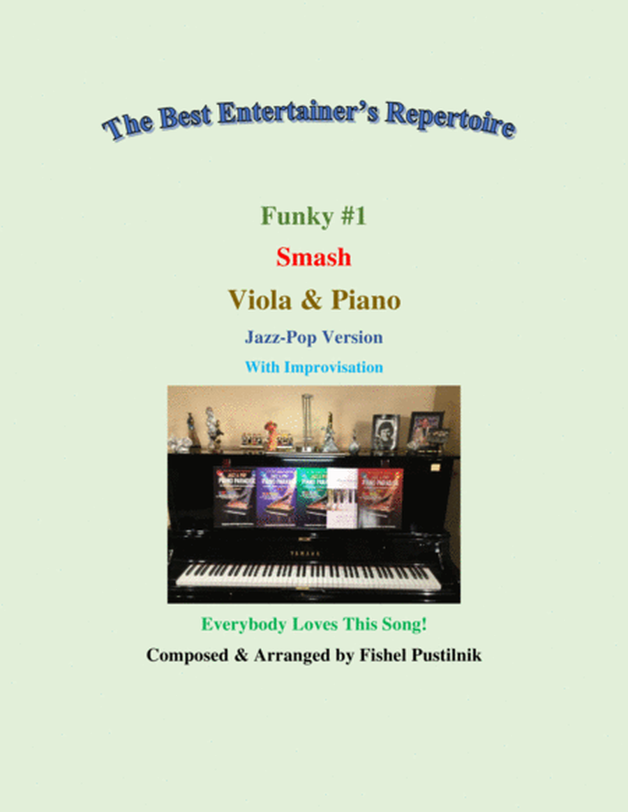 Funk #1 "Smash" for Viola and Piano (With Improvisation)-Video image number null