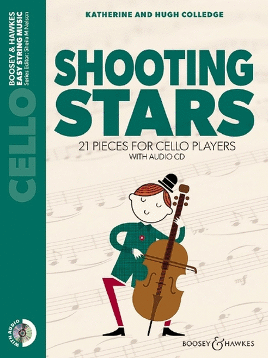 Shooting Stars Cello Book/CD New Edition