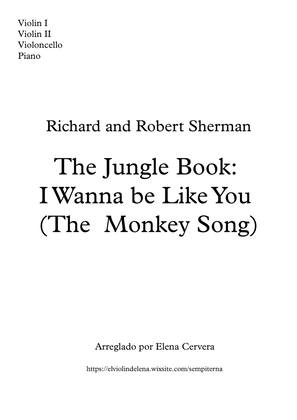 I Wan'na Be Like You (the Monkey Song)