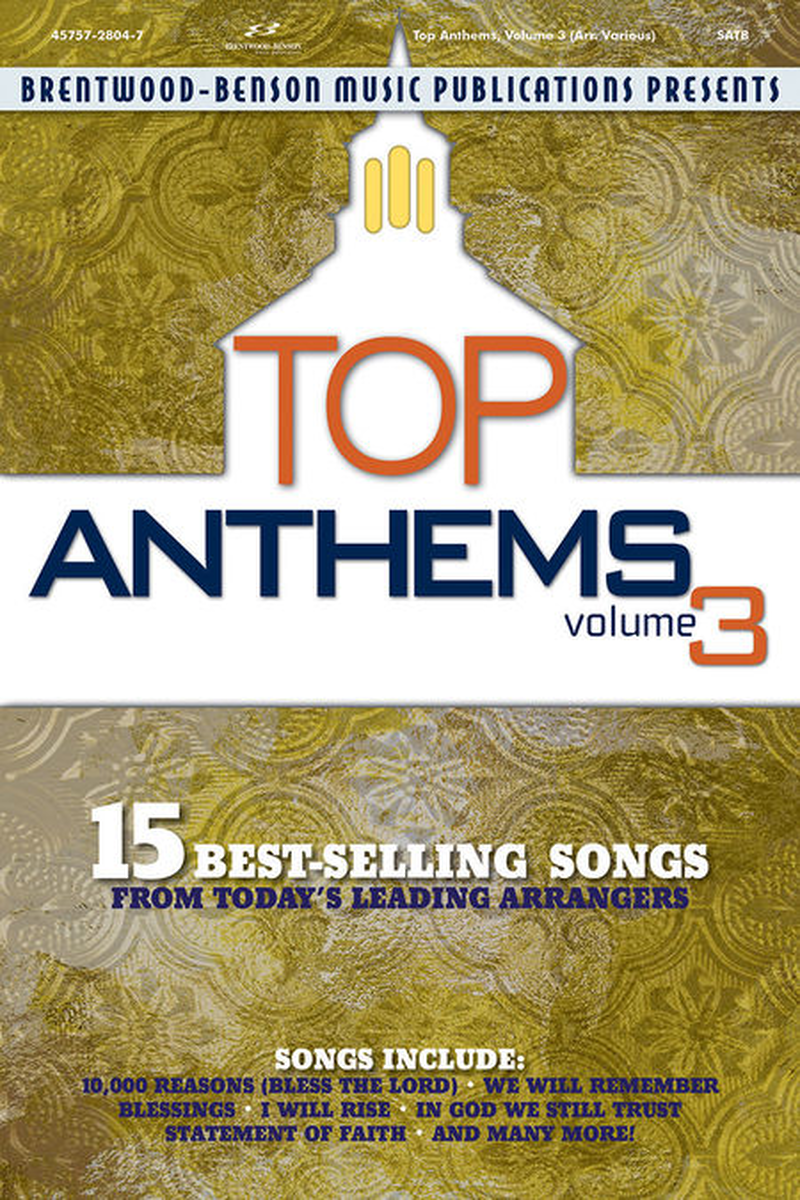 Top Anthems Collection - Volume 3 Audio Stem Files CD-ROM