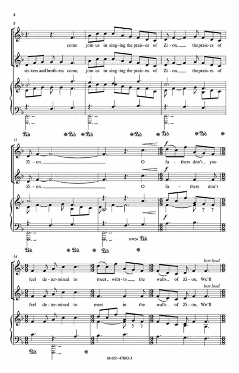 Old American Songs (Choral Suite II) image number null