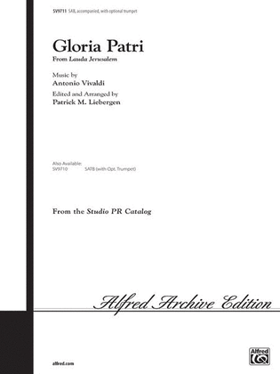 Book cover for Gloria Patri