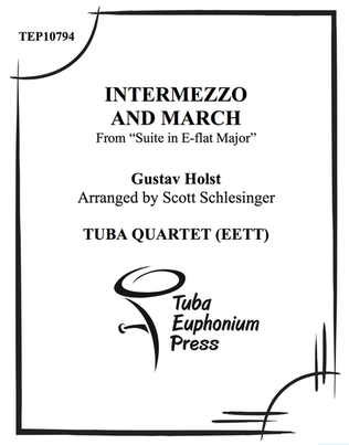 Intermezzo and March from Suite in Eb Major