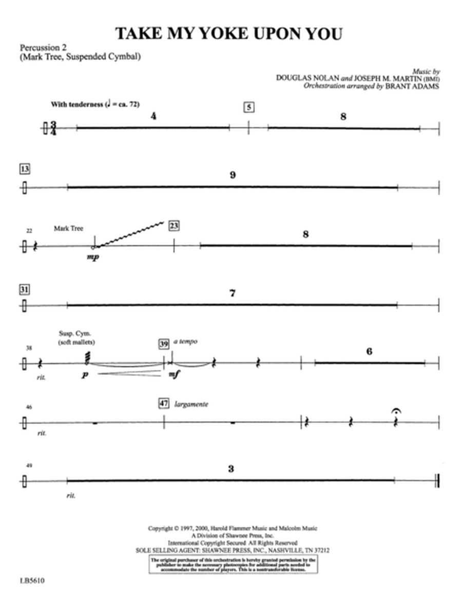 Colors of Grace - Lessons for Lent (New Edition) (Orchestra Accompaniment) - Percussion 2