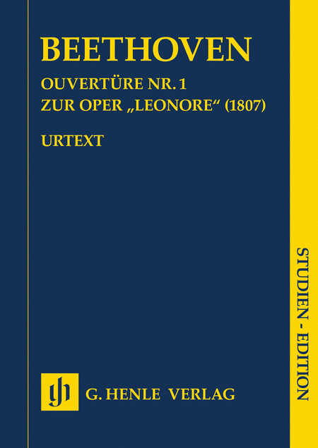 Overture No. 1 for the Opera Leonore
