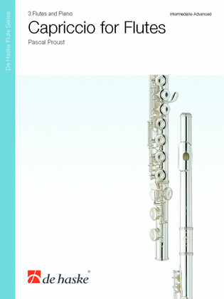 Book cover for Capriccio for Flutes