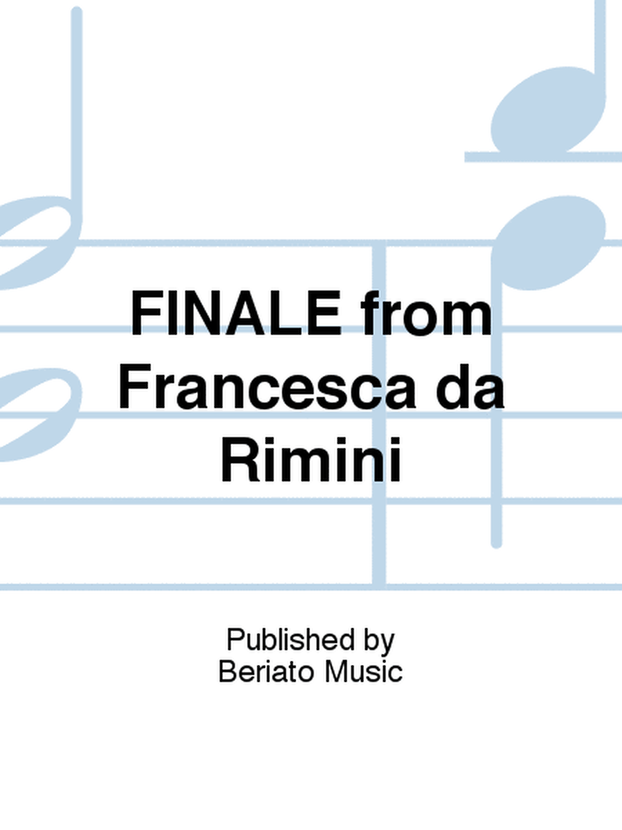 FINALE from Francesca da Rimini