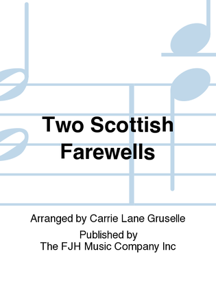 Book cover for Two Scottish Farewells