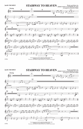 Book cover for Stairway to Heaven: 2nd B-flat Trumpet