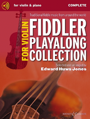 Book cover for Fiddler Playalong Collection – Volume 1 for Violin and Piano