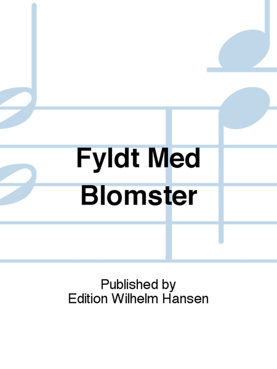 Fyldt Med Blomster