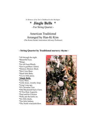 Book cover for Jingle Bells (For String Quartet)