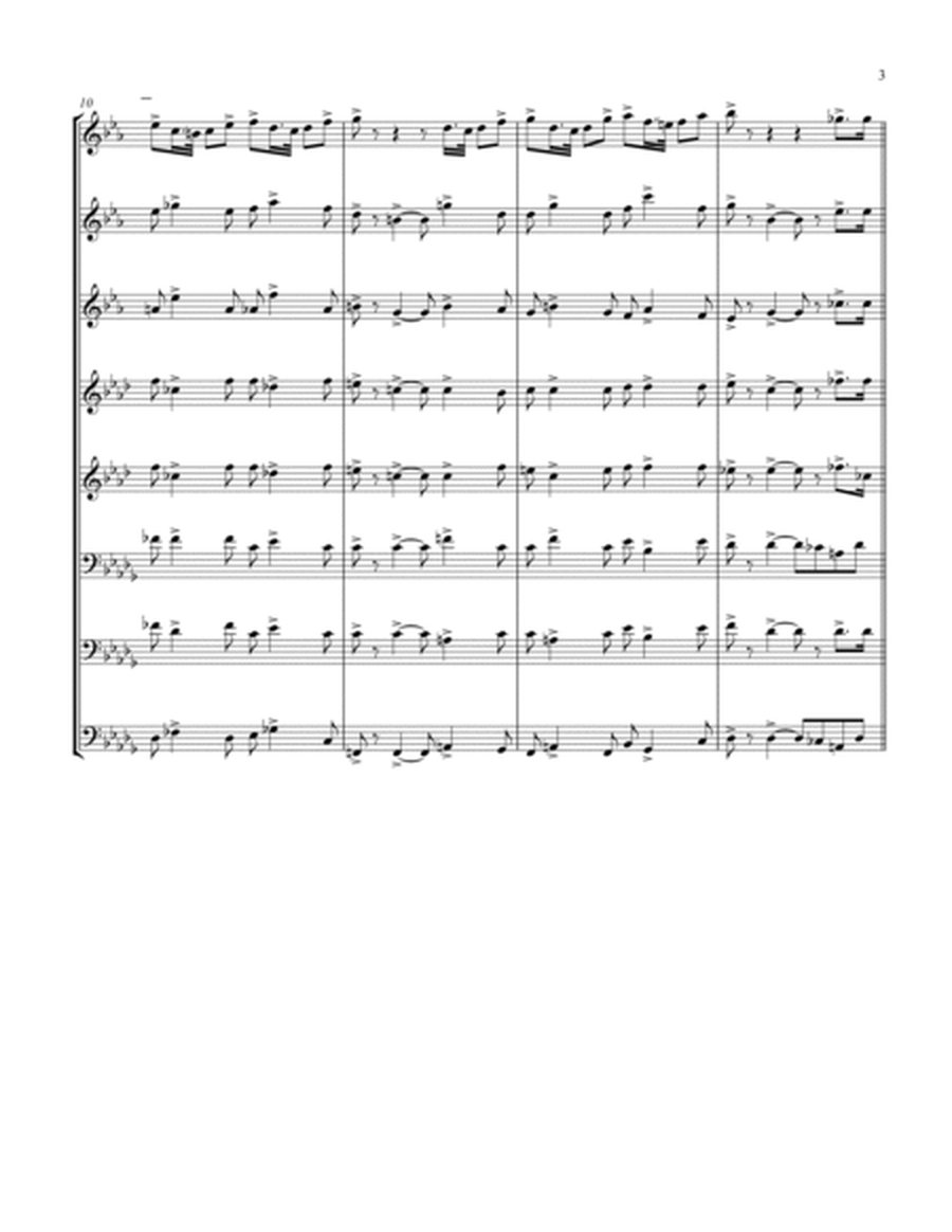 Coronation March (Db) (Brass Choir - 3 Trp, 2 Hrn, 2 Trb, 1 Tuba)