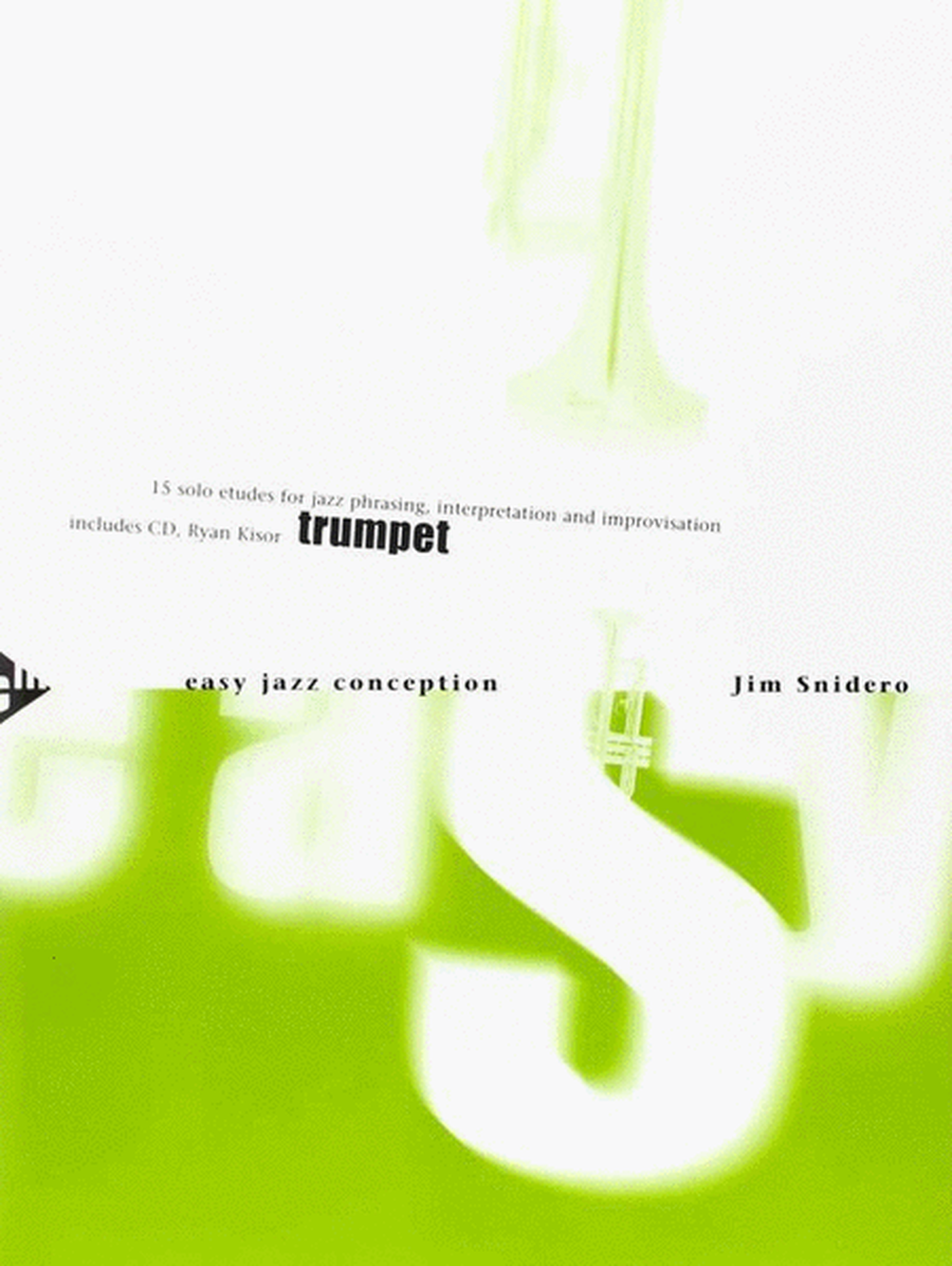Easy Jazz Conception Trumpet Book/Online Audio