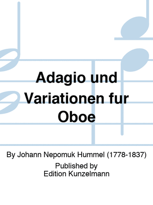 Adagio and variations for oboe