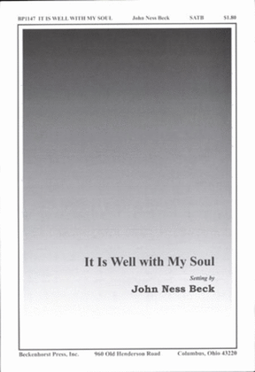 Book cover for It Is Well With My Soul