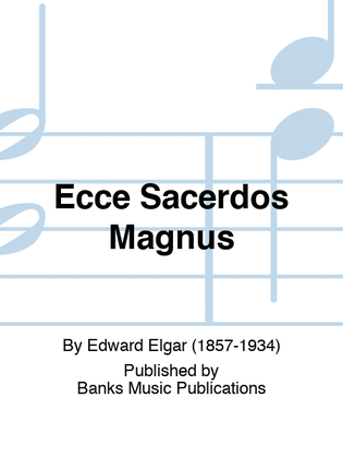 Book cover for Ecce Sacerdos Magnus