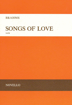 Book cover for Brahms: Songs of Love