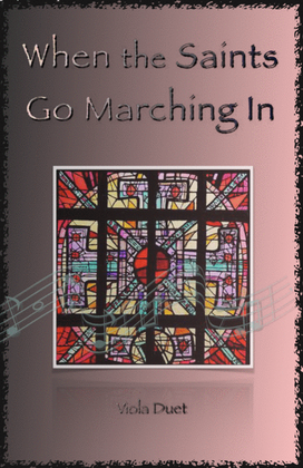 Book cover for When the Saints Go Marching In, Gospel Song for Viola Duet