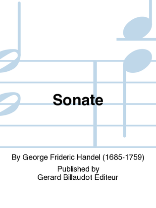 Book cover for Sonate