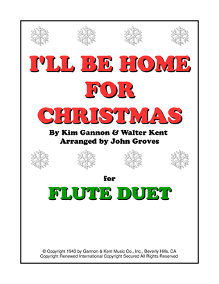 Book cover for I'll Be Home For Christmas