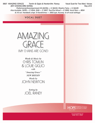 Book cover for Amazing Grace (My Chains Are Gone)