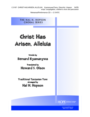 Book cover for Christ Has Arisen, Alleluia