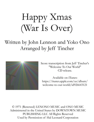 Book cover for Happy Xmas (War Is Over)