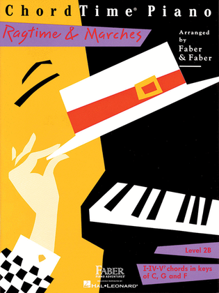 Book cover for ChordTime Piano Ragtime & Marches