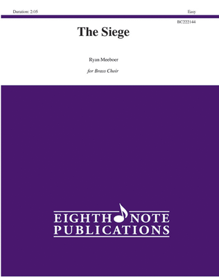 Book cover for The Siege