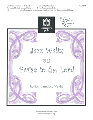 Book cover for Jazz Waltz on Praise to the Lord - Reproducible Inst. Parts