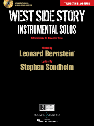 Book cover for West Side Story Instrumental Solos