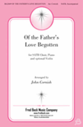 Book cover for Of the Father's Love Begotten