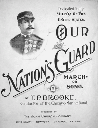 Book cover for Our Nation's Guard. March or Song