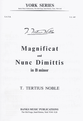 Book cover for Magnificat and Nunc Dimittis