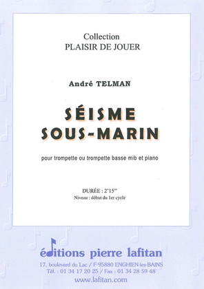 Book cover for Séisme Sous-Marin